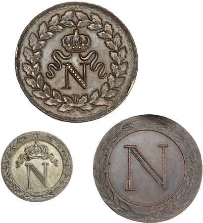 null PREMIER EMPIRE (1804-1814)
Un décime. 1814. Strasbourg (Louis XVIII). 10 centimes....