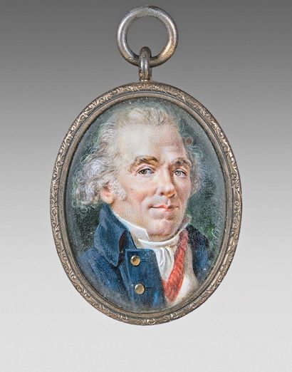 Anthelme LAGRENEE (1774-1832) 
Portrait d'homme...