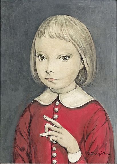 Tsuguharu Léonard FOUJITA (1886-1968) 
L'enfant...