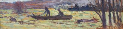 null Maximilien LUCE (1858-1941) 

L'inondation

Huile sur carton, signée en bas...