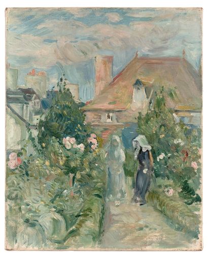 null Berthe MORISOT (1841-1895)

The Rock-Plate at Portrieux, 1894

Oil on canvas.

41...