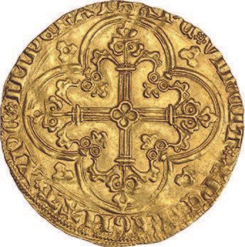 null BRABANT : Jeanne et Wenceslas (1355-1385)
Cavalier d'or. Louvain. 3,83 g.
Fr....
