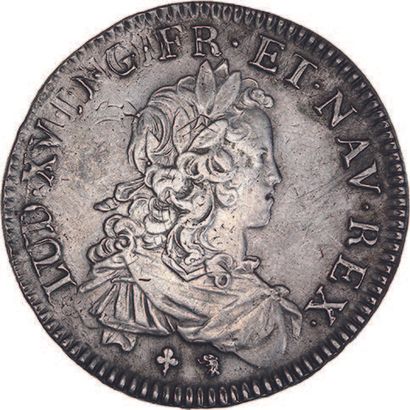 LOUIS XV (1715-1774) Écu de France. 1721....