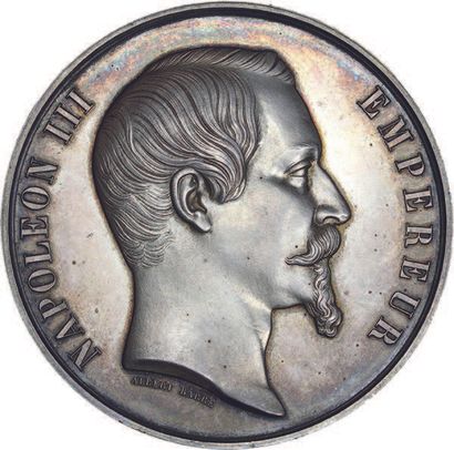 null SECOND EMPIRE (1832-1870)
Médaille en or. Exposition Universelle 1867 à Paris....