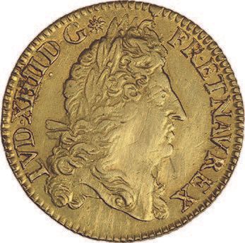 LOUIS XIV (1643-1715) Double louis d'or à...