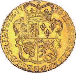 null GREAT BRITAIN: George III (1760-1820)
Gold half guinea. 1778.
Fr. 361.
Supe...