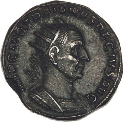 TRAJAN DECE (249-251) Double sesterce. Rome...