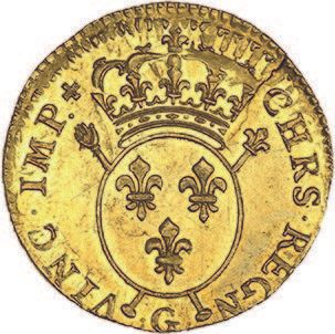 null LOUIS XV (1715-1774)
Louis d'or aux insignes. 1716. Poitiers. Réf.
D. 1628A.
Fraîcheur...