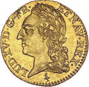 null LOUIS XV (1715-1774)
Louis d'or à la vieille tête. 1774. Paris.
D. 1646.
Su...