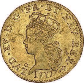 LOUIS XV (1715-1774) Demi louis d'or de Noailles....