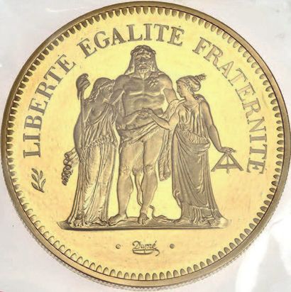 CINQUIÈME RÉPUBLIQUE 50 francs, type Hercule....