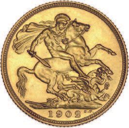 null GREAT BRITAIN: Edward VII (1902-1910)
Sovereign. 1902.
Fr. 400a.
Slight hairlines....