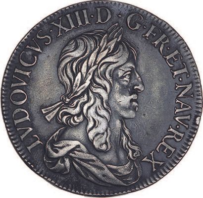 LOUIS XIII (1610-1643) Écu de 60 sols, 1er...