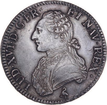 null LOUIS XVI (1774-1793)
Écu aux rameaux d'olivier. 1791. Paris.
D. 1708.
Supe...