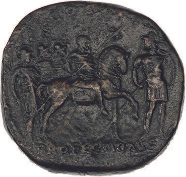  MARC AURÈLE (161-180) Sesterce. Rome (170). Sa tête laurée à droite. R/ Marc Aurèle...