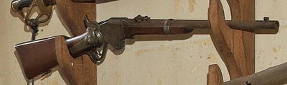 null Carabine de selle Spencer modèle 1865, calibre 52. Crosse en noyer. A.B.E