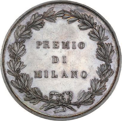 null 1806
Académie royale italienne des Beaux-Arts.
Argent. 61 mm (Manfredini).
Br....