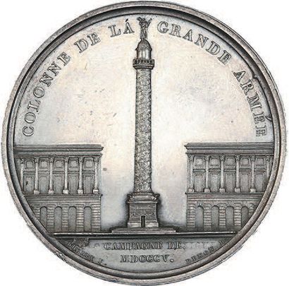 null 1805
Colonne de la Grande Armée (Place Vendôme).
Argent. 41 mm.
Br. 463.