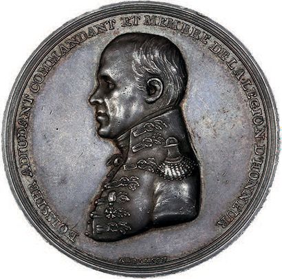 1807 Boissier commandant à Kalisch. Argent....