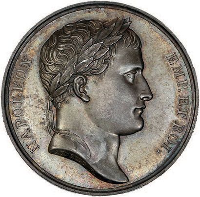 null 1808
Napoleon's stay in Toulouse.
Silver. 41 mm.
Br. 740.