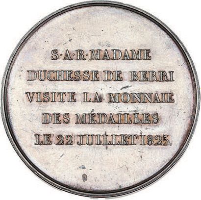 null 2 médailles :
- 1825 (29 mai). Le Sacre à Reims. Argent. 41 mm.
- 1825 (22 juillet)....