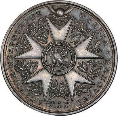 null 1804
Légion d'honneur.
Argent. 41 mm.
Br. 310.