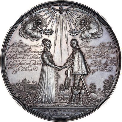  1641 (12 mai) - Pays-Bas Mariage de Guillaume II d'Orange et de Marie d'Angleterre....
