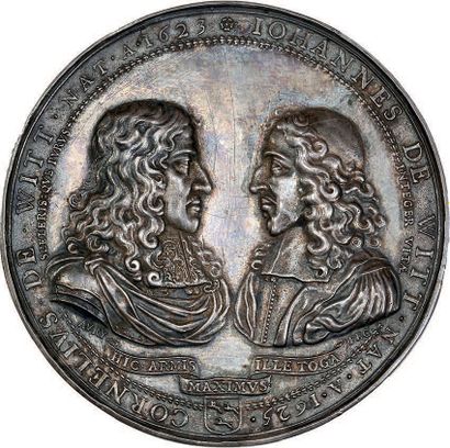 null 1672 (August 20) - Netherlands
Death of the brothers Jean and Cornelius de Witt.
Silver....