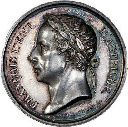 1814 L'Empereur d'Autriche visite de la Monnaie...