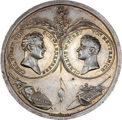 1814 Les Princes de Schwarzenberg et de Metternich....
