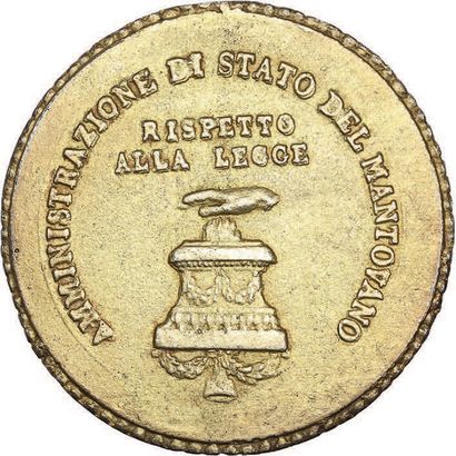 null 5 médailles :
- 1796. Bonaparte, Général en chef de l'Armée d'Italie. Argent....