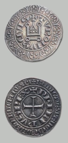 null PHILIPPE III Le HARDI (1270-1285) Gros tournois. C. 191. Pr. superbe.