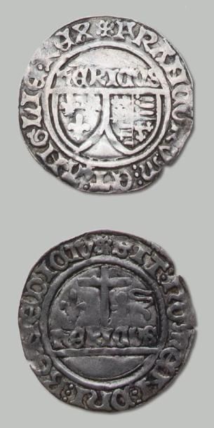 null HENRI VI (1422-1453) Gros d'argent de Calais, Blanc aux écus: 3 exemplaires,...