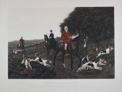 null After LUTYENS & JAMES SCOTT -

Hunting in England "The honorable Francis Scott...