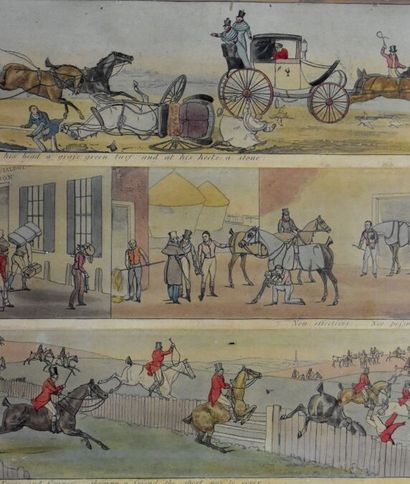 null 19th c. ENGLISH SCHOOL after P. GEESON, GEORGE & TALBOT -

Horses, carriages...