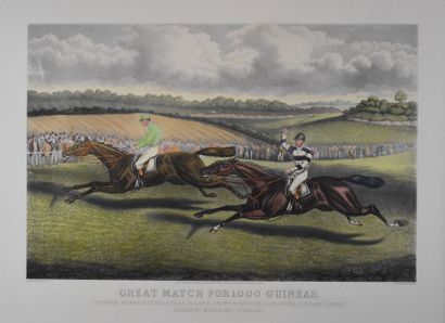 null After Charles HUNT & SONS -

Horse races, horses and jockeys "Great match for...