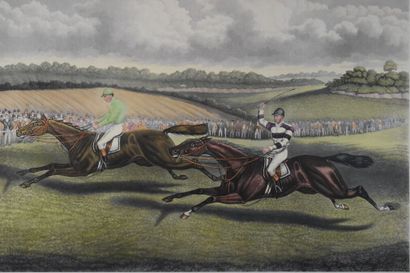 null After Charles HUNT & SONS -

Horse races, horses and jockeys "Great match for...