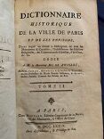 null Volumes anciens sur l'histoire de Paris :

HURTAUT et MAGNY. Dictionnaire historique...