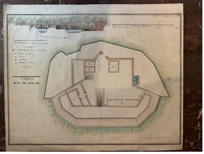 null Plans du XVIIIème siècle à l'encre et aquarelle

Abbaye de Cadix

Fort de l'Islet...