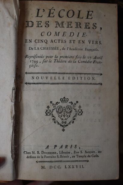 null CHEFS-D'OEUVRE DES THEATRES ETRANGERS. Paris, Ladvocat, 1822, 25 vol. in-8,...