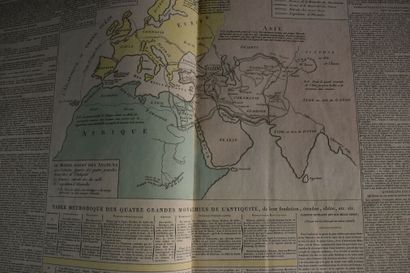 null LESAGE. Atlas historique, généalogique, chronologique et géographique. Paris,...
