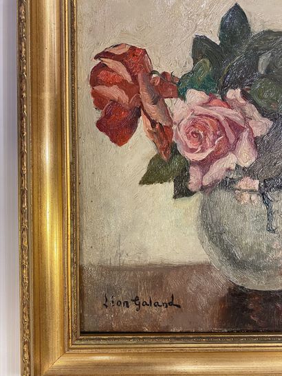 null Léon Laurent GALAND (1872-1960)

"Bouquet de fleurs sur un entablement"

Huile...