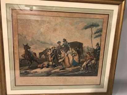 null Suite of four engravings, after Martinet : Histoire de Don Quichotte

Color...