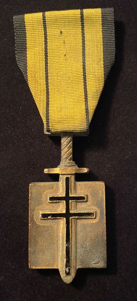 null Ordre de la Libération, fondé en 1940, croix de Compagnon, fabrication dite...