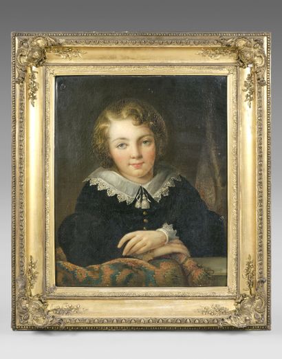 null ÉCOLE FRANÇAISE du XIXe siècle

Jeune garçon en buste

Huile sur toile.

(Accidents,...