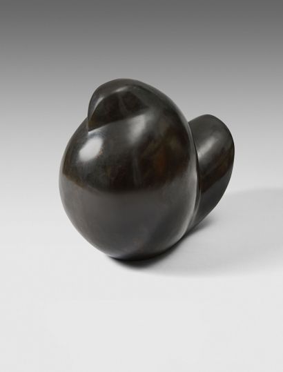 null Ferdinand PARPAN (1902-2004)
The pigeon
Proof in bronze with brown shaded patina,...