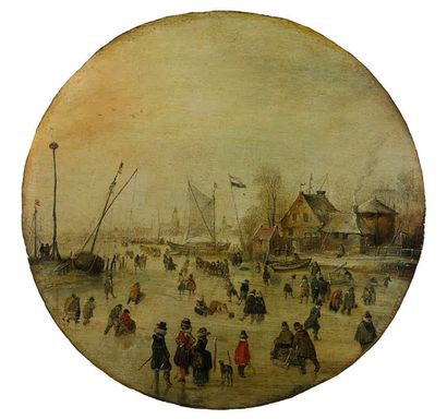 Hendrick AVERCAMP (1585-1634), Paysage d'hiver Hendrick AVERCAMP (1585-1634)

Paysage...