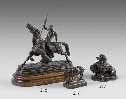 null Emmanuel FREMIET (1824-1910)

Ravageot et Ravageole

Épreuve en bronze à patine...