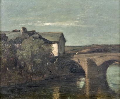 Jules DUPRE (1811-1889)

Le Pont

Huile sur...