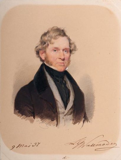 Moritz Michael DAFFINGER (Vienne, 1790-1849) Graf ludwig Georg hedel von Wallmoden-Gimborn...